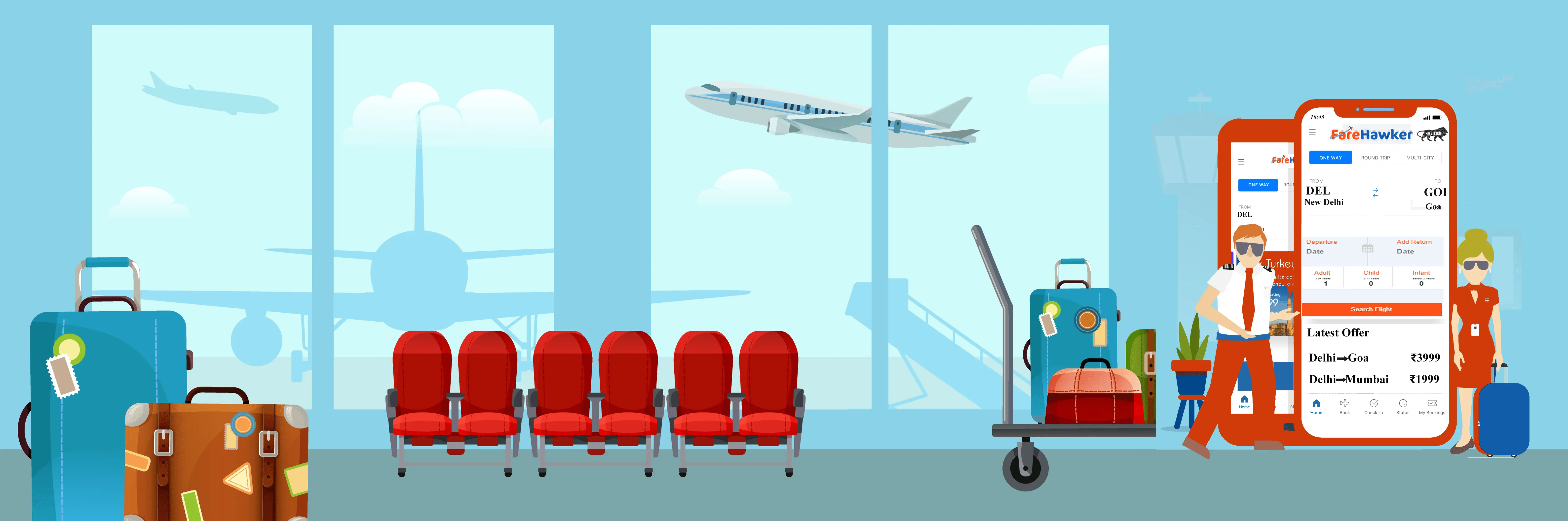 FareHawker - Best Flight Booking and Group Travel Services in India